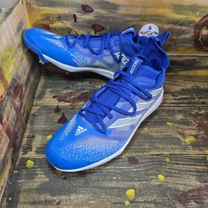 Adidas Adizero Afterburner 9 NWV Royal Blue Baseball Cleats Men Size 12.5 HP2178